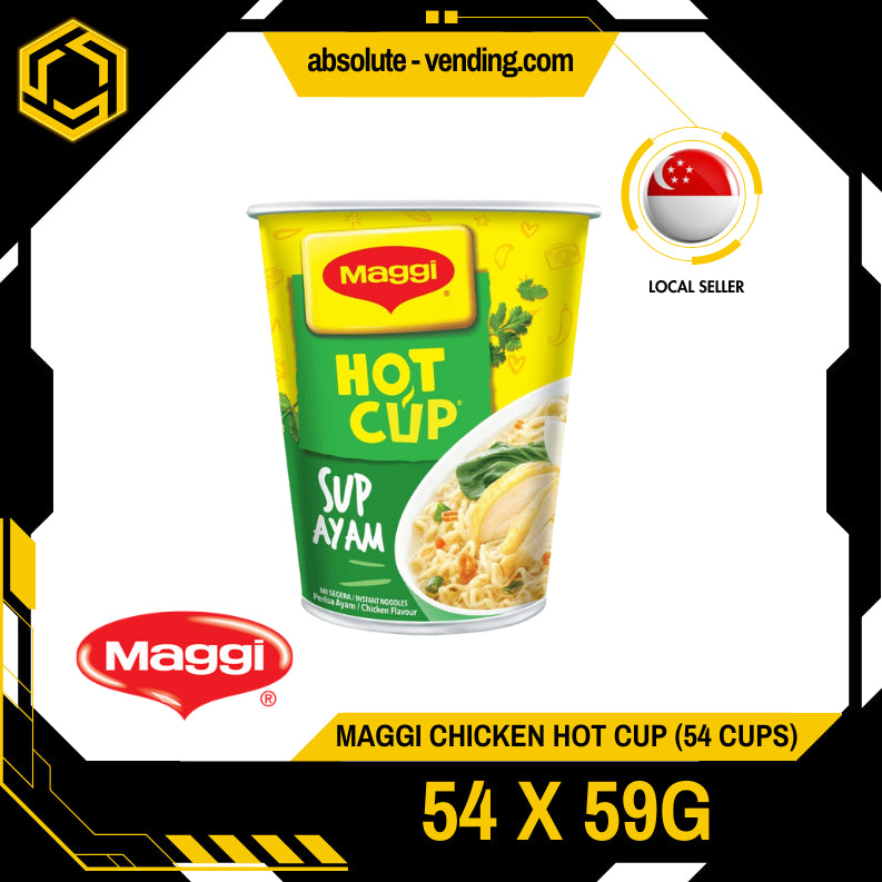 [CARTON] MAGGI CHICKEN HOT CUP Noodles 59G X 54 (CUPS)