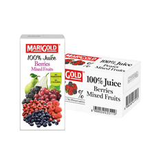 MARIGOLD 100% Berries Mixed Fruit Juice 200ML X 24 (TETRA) - ABSOLUTE MARTMARIGOLD 100% Berries Mixed Fruit Juice 200ML X 24 (TETRA)Juices