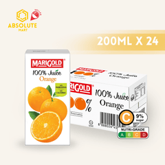 MARIGOLD 100% Orange Juice 200ML X 24 (TETRA) - ABSOLUTE MARTMARIGOLD 100% Orange Juice 200ML X 24 (TETRA)Juices