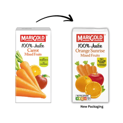 MARIGOLD 100% Orange Sunrise Mixed Fruit Juice 200ML X 24 (TETRA) - ABSOLUTE MARTMARIGOLD 100% Orange Sunrise Mixed Fruit Juice 200ML X 24 (TETRA)