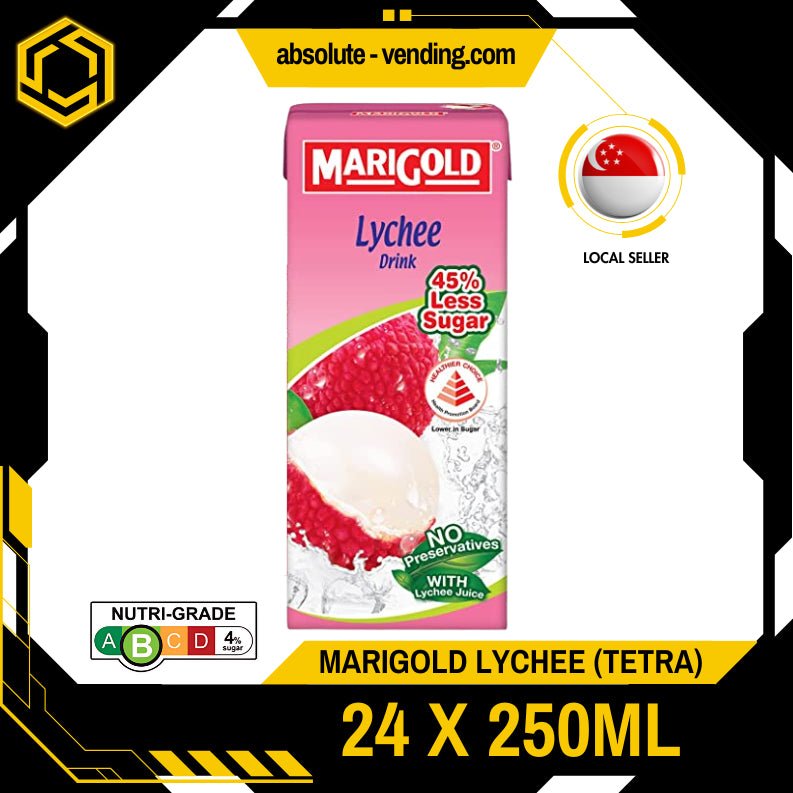 MARIGOLD Asian Drink Lychee 250ML X 24 (TETRA) - ABSOLUTE MARTMARIGOLD Asian Drink Lychee 250ML X 24 (TETRA)