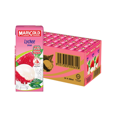 MARIGOLD Asian Drink Lychee 250ML X 24 (TETRA) - ABSOLUTE MARTMARIGOLD Asian Drink Lychee 250ML X 24 (TETRA)Fruit Drinks