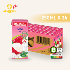 MARIGOLD Asian Drink Lychee 250ML X 24 (TETRA) - ABSOLUTE MARTMARIGOLD Asian Drink Lychee 250ML X 24 (TETRA)Fruit Drinks