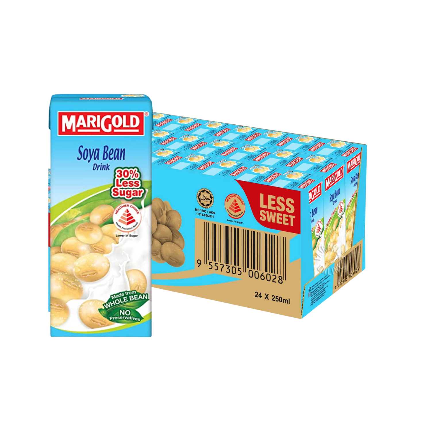 MARIGOLD Asian Drink Soya Bean 250ML X 24 (TETRA) - ABSOLUTE MARTMARIGOLD Asian Drink Soya Bean 250ML X 24 (TETRA)Asian Drinks