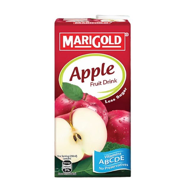 MARIGOLD Fruit Drink Apple 1L X 12 (TETRA) - ABSOLUTE MARTMARIGOLD Fruit Drink Apple 1L X 12 (TETRA)