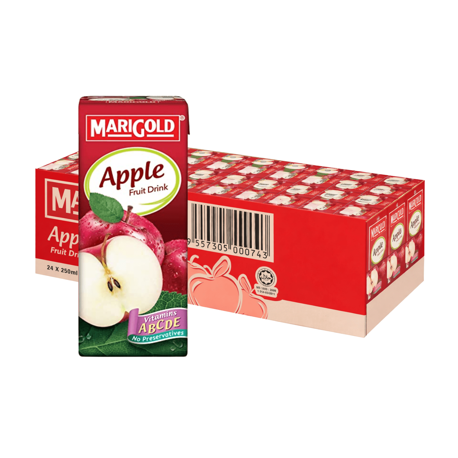 MARIGOLD Fruit Drink Apple 250ML X 24 (TETRA) - ABSOLUTE MARTMARIGOLD Fruit Drink Apple 250ML X 24 (TETRA)Fruit Drinks