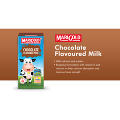 MARIGOLD UHT Chocolate Milk 1L X 12 (TETRA) - ABSOLUTE MARTMARIGOLD UHT Chocolate Milk 1L X 12 (TETRA)Chocolate Milk