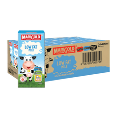 MARIGOLD UHT Low Fat Milk 200ML X 24 (TETRA) - ABSOLUTE MARTMARIGOLD UHT Low Fat Milk 200ML X 24 (TETRA)Dairy Milk