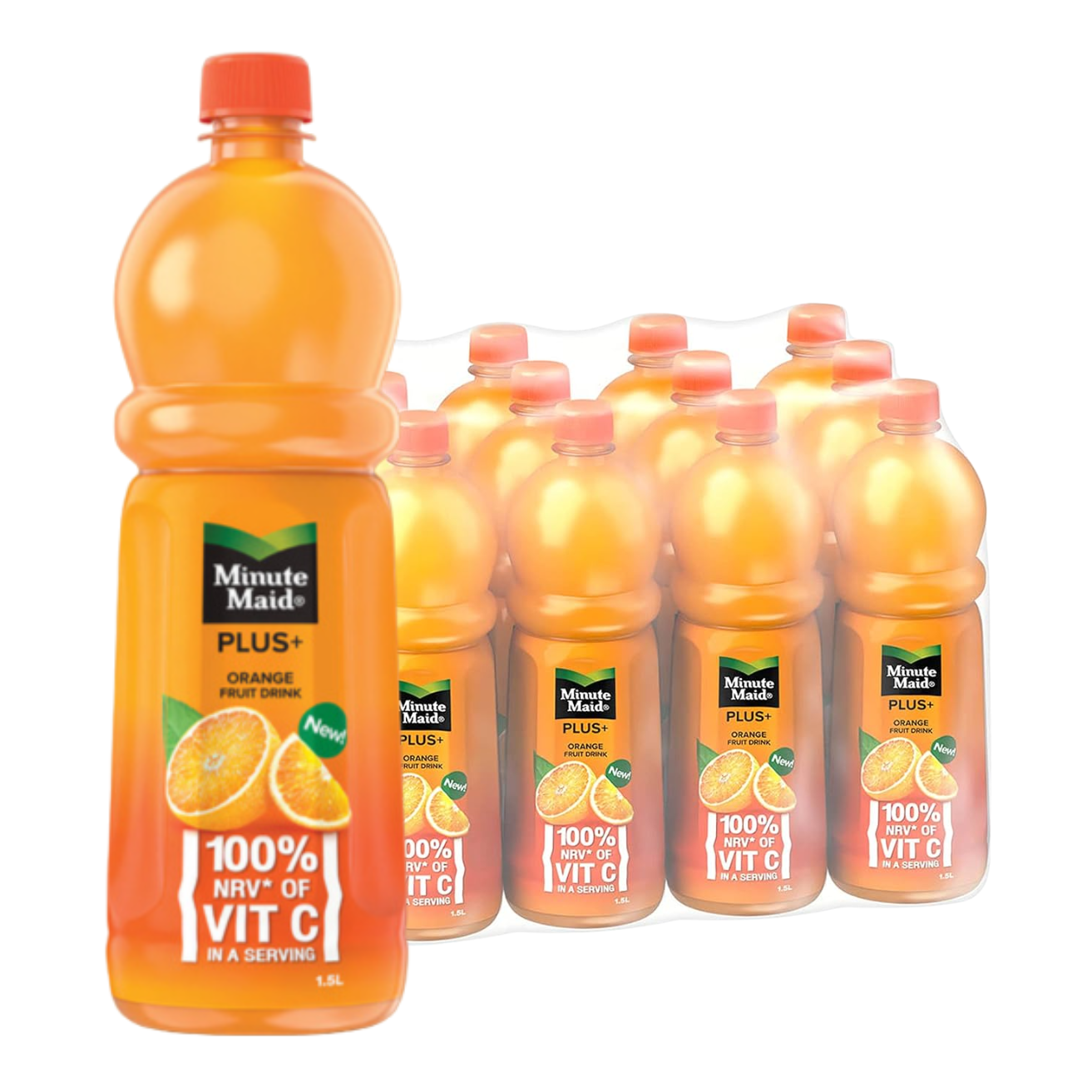 MINUTE MAID PLUS Orange 1.5L X 12 (BOTTLE) - ABSOLUTE MARTMINUTE MAID PLUS Orange 1.5L X 12 (BOTTLE)Juices