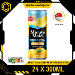 MINUTE MAID Refresh Orange 24 X 300ML (CAN) - ABSOLUTE MARTMINUTE MAID Refresh Orange 24 X 300ML (CAN)
