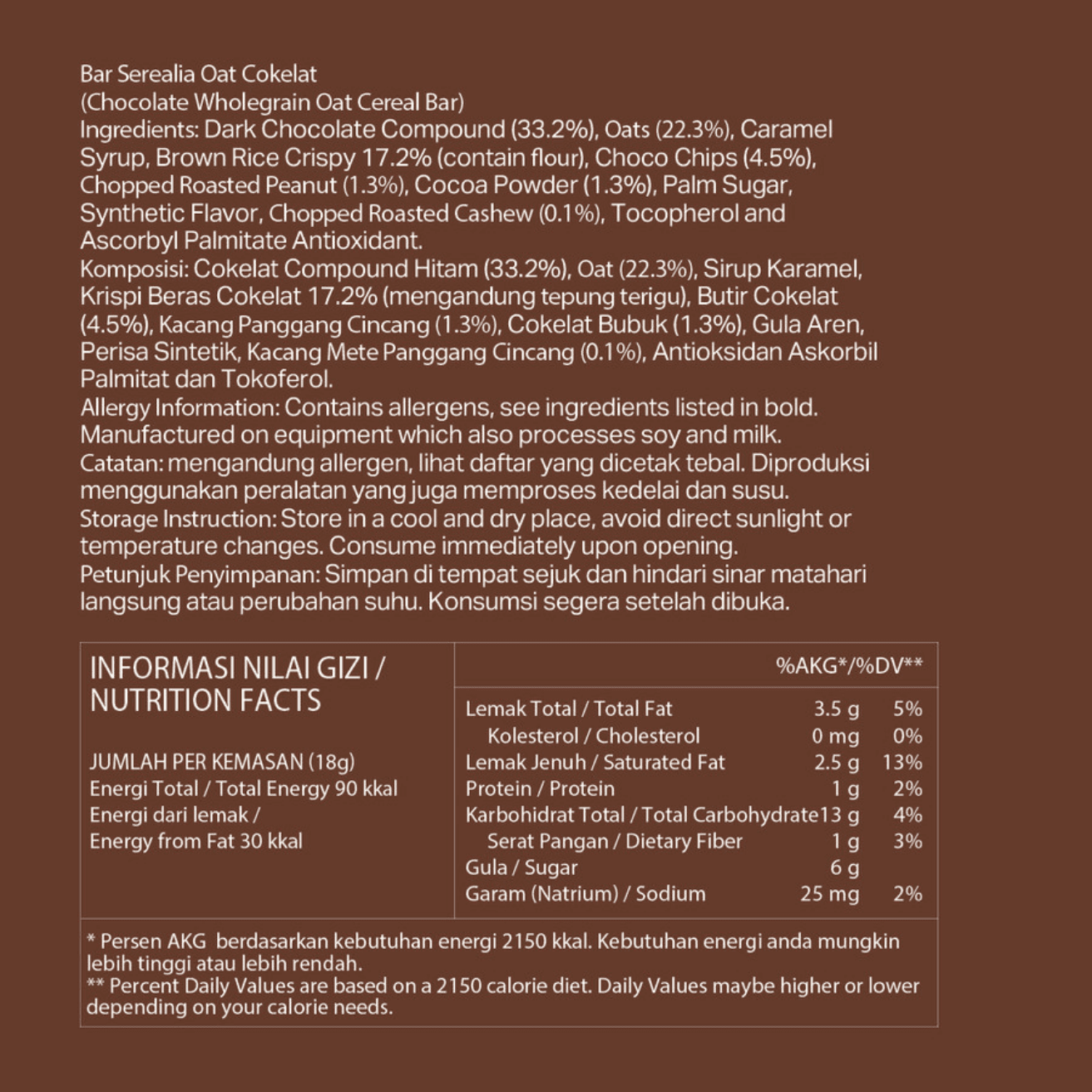 [MIX PACK] OATSIDE Peanut Butter + OATSIDE Chocolate Wholegrain Oat Cereal Bars 2 Pack X 12 X 18G - ABSOLUTE MART[MIX PACK] OATSIDE Peanut Butter + OATSIDE Chocolate Wholegrain Oat Cereal Bars 2 Pack X 12 X 18GCereal & Snacks Bars