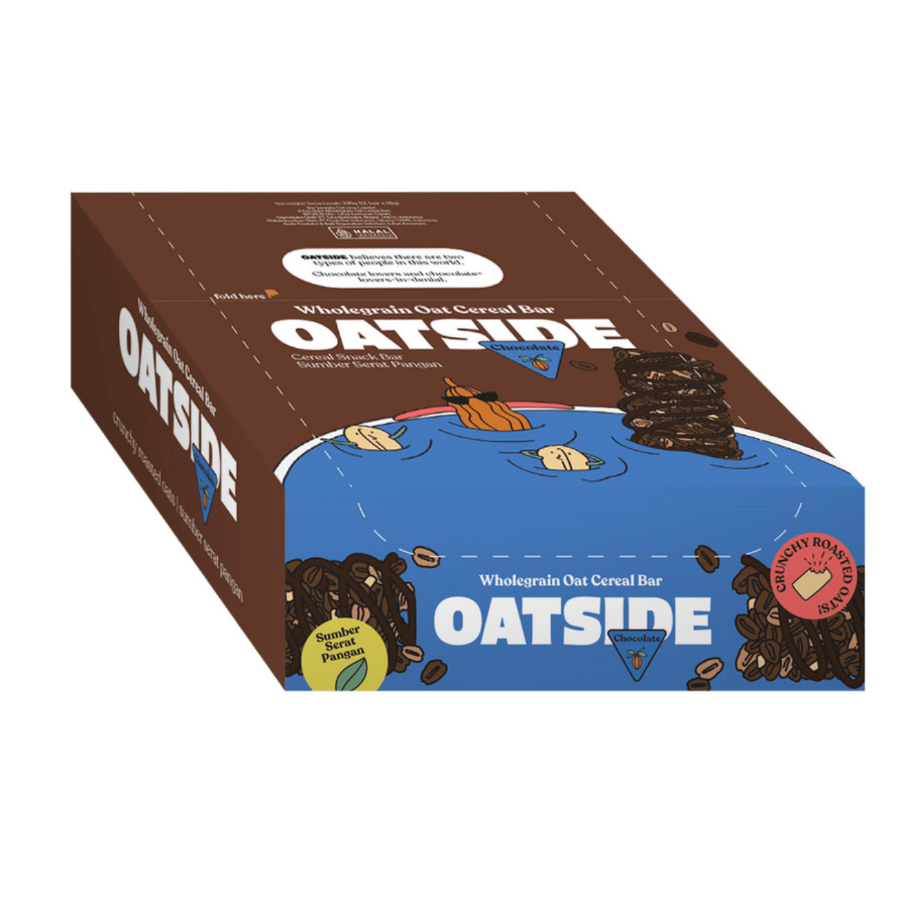 [MIX PACK] OATSIDE Peanut Butter + OATSIDE Strawberry Wholegrain Oat Cereal Bars 2 Pack X 12 X 18G - ABSOLUTE MART[MIX PACK] OATSIDE Peanut Butter + OATSIDE Strawberry Wholegrain Oat Cereal Bars 2 Pack X 12 X 18GCereal & Snacks Bars
