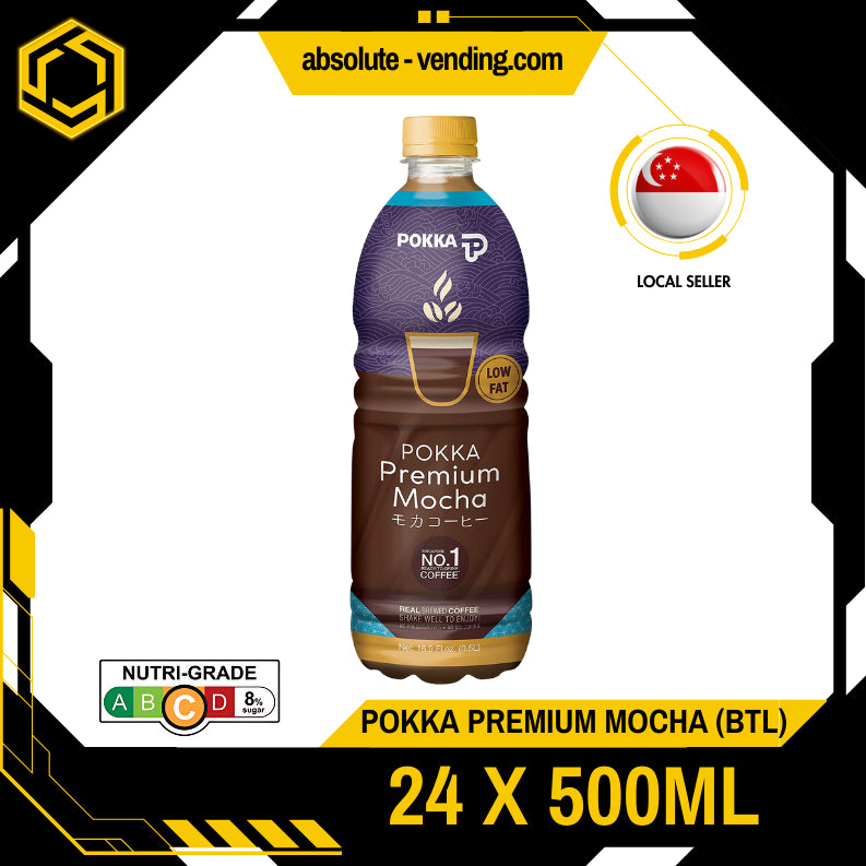 POKKA Premium Mocha Coffee 500ML X 24 (BOTTLE)