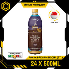 POKKA Premium Mocha Coffee 500ML X 24 (BOTTLE)