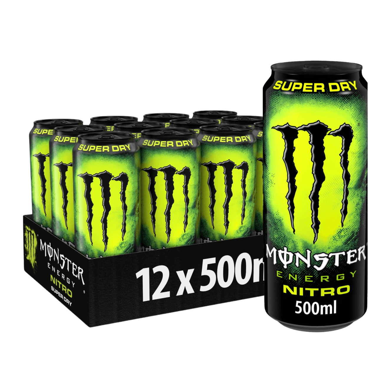 MONSTER ENERGY NITRO SUPER DRY 500ML X 12 (CAN) - ABSOLUTE MARTMONSTER ENERGY NITRO SUPER DRY 500ML X 12 (CAN)Energy Drinks