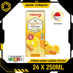POKKA Natsbee Honey Lemon 250ML X 24 (TETRA)