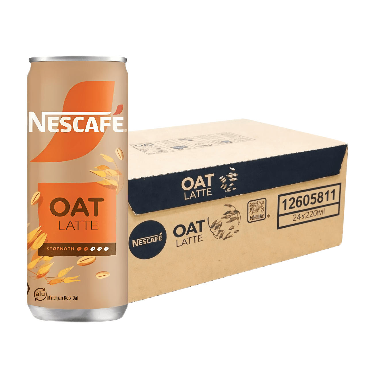 NESCAFE Oat Latte 220ML X 24 (CAN) - ABSOLUTE MARTNESCAFE Oat Latte 220ML X 24 (CAN)Ready To Drink Coffee