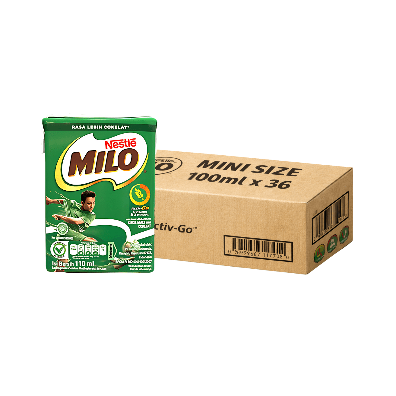 NESTLE Milo Activ - GO 110ML X 36 (TETRA) - ABSOLUTE MARTNESTLE Milo Activ - GO 110ML X 36 (TETRA)Malt Drinks