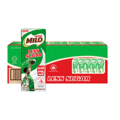 NESTLE Milo Less Sugar 200ML X 24 (TETRA) - ABSOLUTE MARTNESTLE Milo Less Sugar 200ML X 24 (TETRA)Malt Drinks