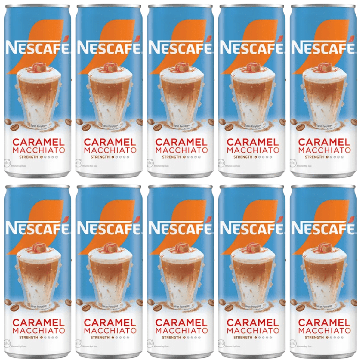 NESTLE Nescafe Caramel Macchiato 220ML X 24 (CAN) - ABSOLUTE MARTNESTLE Nescafe Caramel Macchiato 220ML X 24 (CAN)Ready To Drink Coffee