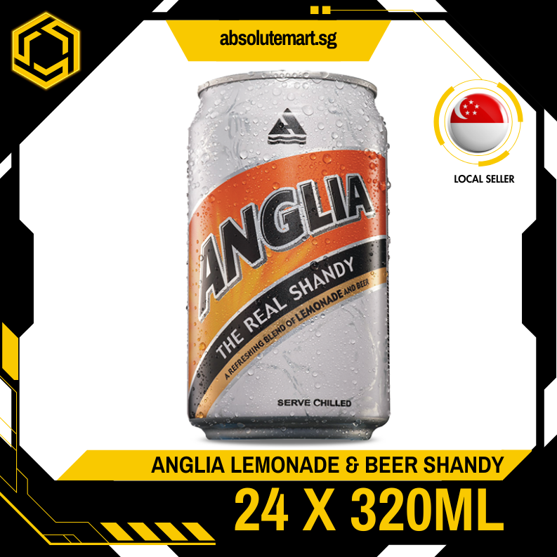 ANGLIA SHANDY Lemonade & Beer 320ML X 24 (CAN)