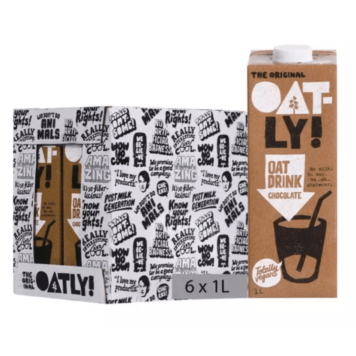 OATLY Chocolate Oat Milk 1L X 6 (TETRA) - ABSOLUTE MARTOATLY Chocolate Oat Milk 1L X 6 (TETRA)Oat Milk