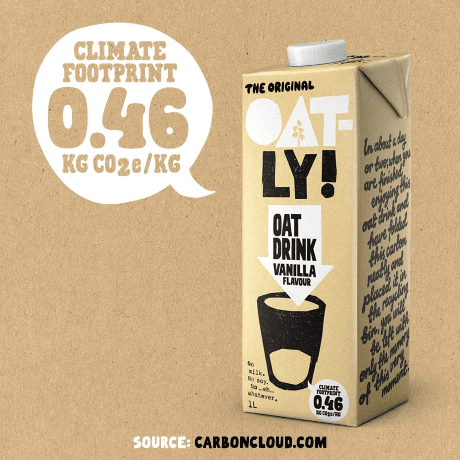 OATLY Vanilla Oat Milk 1L X 6 (TETRA) - ABSOLUTE MARTOATLY Vanilla Oat Milk 1L X 6 (TETRA)Oat Milk