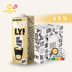 OATLY Vanilla Oat Milk 1L X 6 (TETRA) - ABSOLUTE MARTOATLY Vanilla Oat Milk 1L X 6 (TETRA)Oat Milk