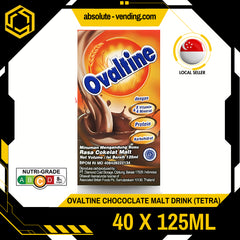 OVALTINE Chocolate Malt 125ML X 40 (TETRA)