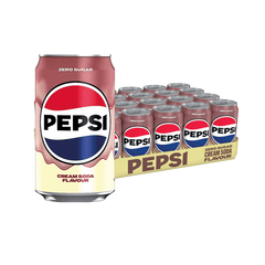 PEPSI Cream Soda Zero Sugar 330ML X 24 (CAN) - ABSOLUTE MARTPEPSI Cream Soda Zero Sugar 330ML X 24 (CAN)Cola & Classic Sodas
