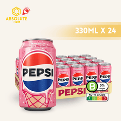 PEPSI Raspberry Ripple Zero Sugar 330ML X 24 (CAN) - ABSOLUTE MARTPEPSI Raspberry Ripple Zero Sugar 330ML X 24 (CAN)Cola & Classic Sodas