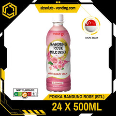 POKKA Bandung Rose 500ML X 24 (BOTTLE) - ABSOLUTE MARTPOKKA Bandung Rose 500ML X 24 (BOTTLE)