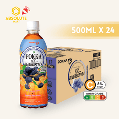 POKKA Blueberry Tea 500ML X 24 (BOTTLE) - ABSOLUTE MARTPOKKA Blueberry Tea 500ML X 24 (BOTTLE)Flavoured & Milk Tea