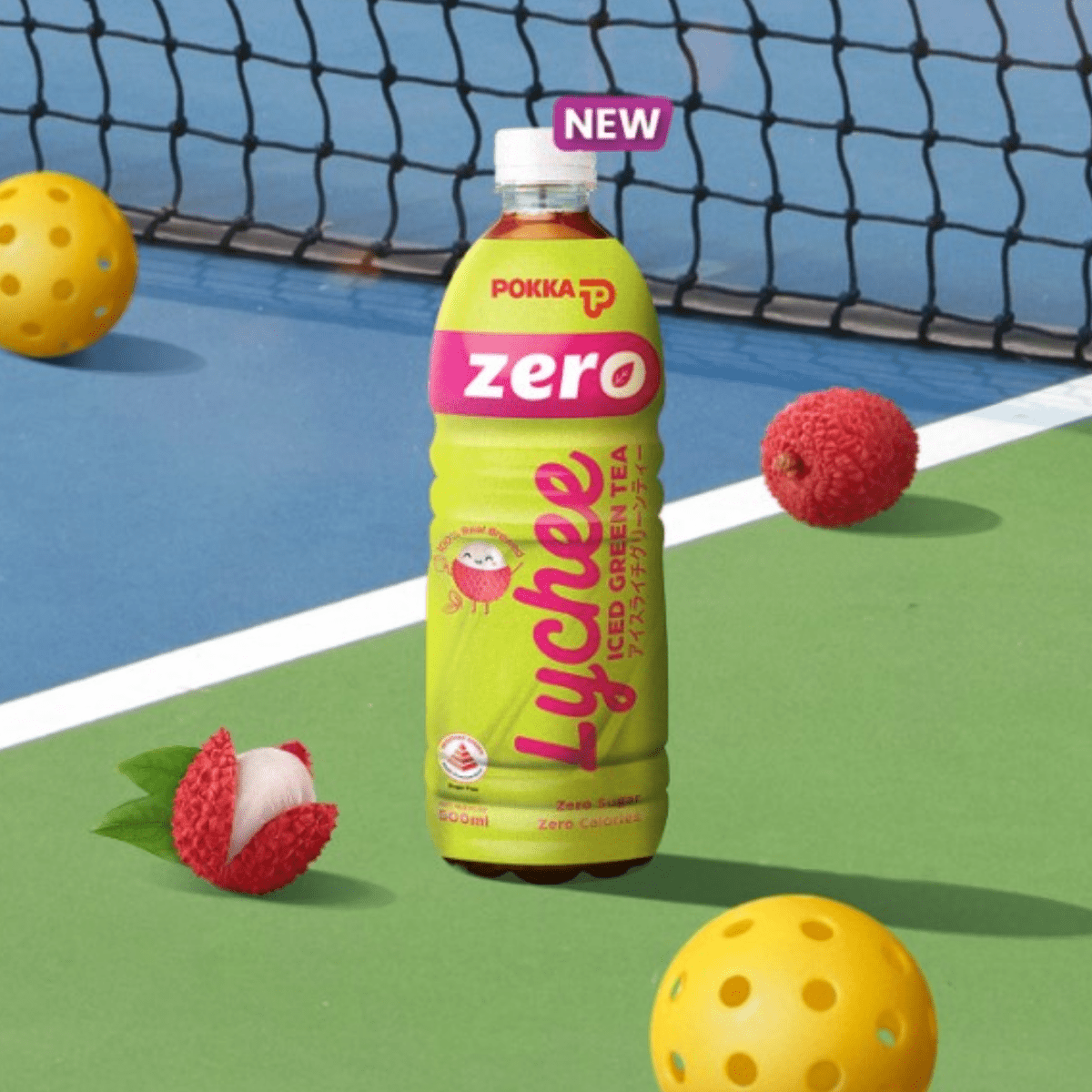 POKKA Lychee Green Tea Zero 500ML X 24 (BOTTLE) - ABSOLUTE MARTPOKKA Lychee Green Tea Zero 500ML X 24 (BOTTLE)Flavoured & Milk Tea