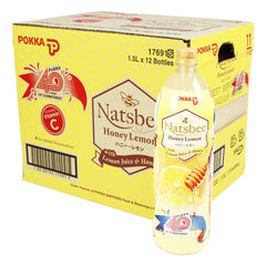 POKKA Natsbee Honey Lemon 1.5L X 12 (BOTTLE) - ABSOLUTE MARTPOKKA Natsbee Honey Lemon 1.5L X 12 (BOTTLE)