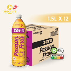 POKKA Passion Fruit Zero 1.5L X 12 (BOTTLE) - ABSOLUTE MARTPOKKA Passion Fruit Zero 1.5L X 12 (BOTTLE)Flavoured & Milk Tea