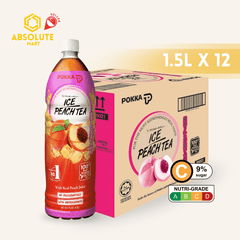 POKKA Peach Tea 1.5L X 12 (BOTTLE) - ABSOLUTE MARTPOKKA Peach Tea 1.5L X 12 (BOTTLE)Flavoured & Milk Tea