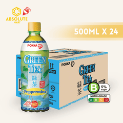 POKKA Peppermint Green Tea 500ML X 24 (BOTTLE) - ABSOLUTE MARTPOKKA Peppermint Green Tea 500ML X 24 (BOTTLE)Flavoured & Milk Tea