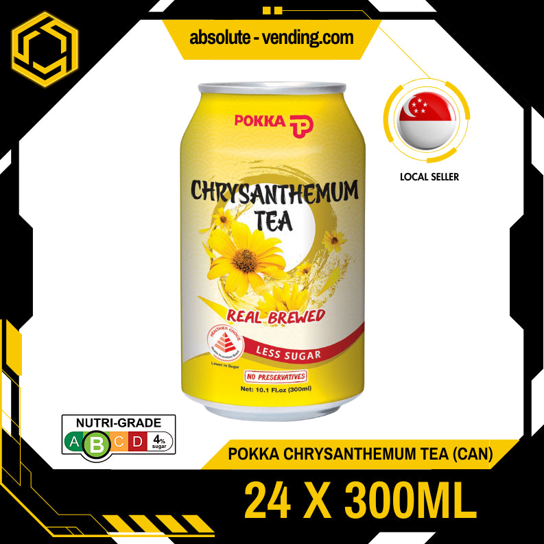 POKKA Chrysanthemum Tea 300ML X 24 (CAN)