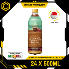 POKKA Premium Peppermint Mocha Coffee 500ML X 24 (BOTTLE)
