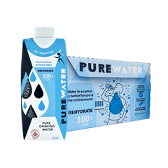 PURE Drinking Water 500ML X 12 (TETRA) - ABSOLUTE MARTPURE Drinking Water 500ML X 12 (TETRA)Still Water