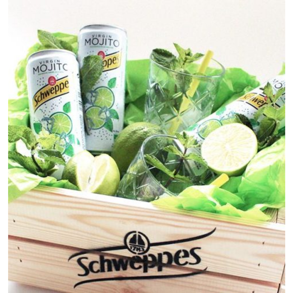 SCHWEPPES Mojito 275ML X 12 (GLASS) - ABSOLUTE MARTSCHWEPPES Mojito 275ML X 12 (GLASS)Tonic & Mixers