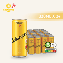 SCHWEPPES Tonic Water 320ML X 24 (CAN) - ABSOLUTE MARTSCHWEPPES Tonic Water 320ML X 24 (CAN)Tonic & Mixers