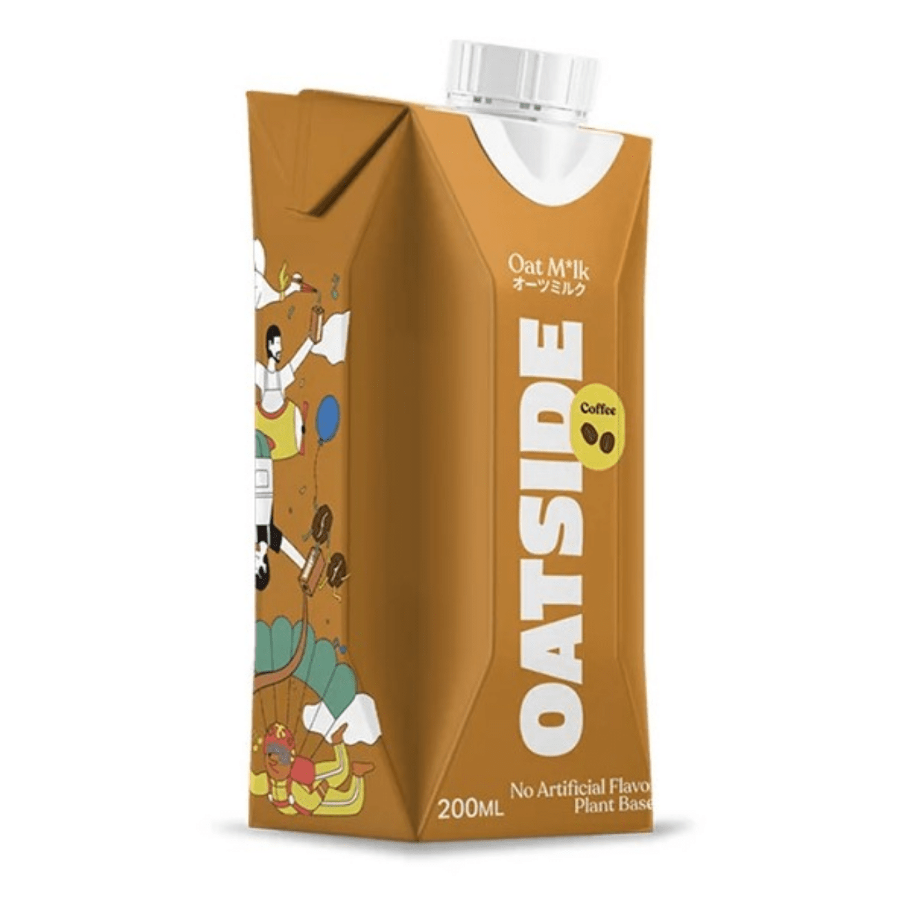 [SCREW CAP] OATSIDE Coffee Latte Edition Oat Milk 200ML X 24 (TETRA) - ABSOLUTE MART[SCREW CAP] OATSIDE Coffee Latte Edition Oat Milk 200ML X 24 (TETRA)Ready To Drink Coffee