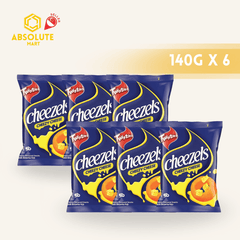 [SINGLE BUNDLE] CHEEZELS Original 140G X 6 (PACKETS) - ABSOLUTE MART[SINGLE BUNDLE] CHEEZELS Original 140G X 6 (PACKETS)Puffed Snacks