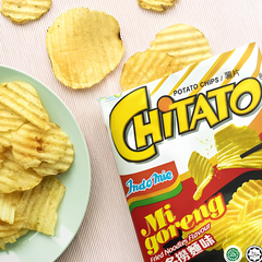 [SINGLE BUNDLE] CHITATO Indomie Mi Goreng Flavour 65G X 6 (PACKETS) - ABSOLUTE MART[SINGLE BUNDLE] CHITATO Indomie Mi Goreng Flavour 65G X 6 (PACKETS)Potato Chips