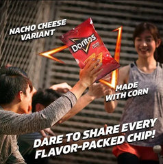 [SINGLE BUNDLE] DORITOS Nacho Cheese 190G X 4 (PACKETS) - ABSOLUTE MART[SINGLE BUNDLE] DORITOS Nacho Cheese 190G X 4 (PACKETS)