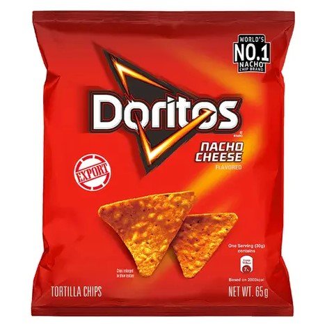 [SINGLE BUNDLE] DORITOS Nacho Cheese 65G X 6 (PACKETS) - ABSOLUTE MART[SINGLE BUNDLE] DORITOS Nacho Cheese 65G X 6 (PACKETS)