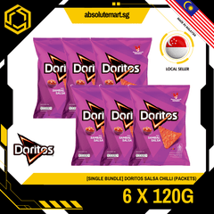 [SINGLE BUNDLE] DORITOS Salsa Chilli 120G X 6 (PACKETS) - ABSOLUTE MART[SINGLE BUNDLE] DORITOS Salsa Chilli 120G X 6 (PACKETS)