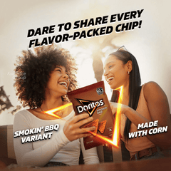 [SINGLE BUNDLE] DORITOS Smoking BBQ 190G X 4 (PACKETS) - ABSOLUTE MART[SINGLE BUNDLE] DORITOS Smoking BBQ 190G X 4 (PACKETS)Corn Chips